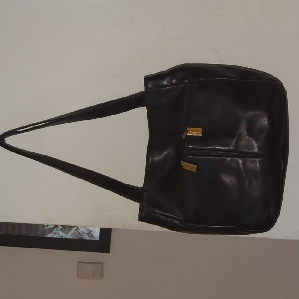 Tignanello Black Leather Women's Bag Now Only $25